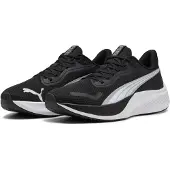 Puma Loopschoen 'Pounce Lite' zwart / zilver / wit