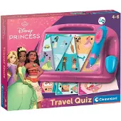 Clementoni - Travel Quiz - Disney Prinsessen - Educatief spel met elektronische pen - vanaf 3 jaar