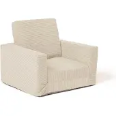 Kids Concept Kid's Base fauteuil opvouwbaar Natuurwit