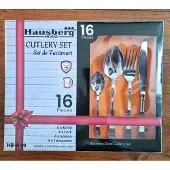 Hausberg Tafel bestek , 16 delig, RVS