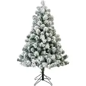 Kaemingk Kerstboom, Imperial den, besneeuwd, hoogte 150 cm, groen/wit - Everlands