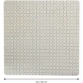 Overig Msv Antislipmat Quadro - Wit - 54x54cm