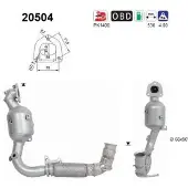 As 20504 Katalysator