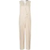 Ana alcazar Jumpsuit 'Zatty' beige / offwhite