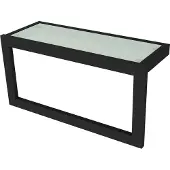Allibert Handdoekhouder Loft-game + Oplegplank 40cm Zwart