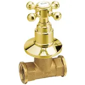 Sapho Kruisgreep Koud Water Antea 6x6 cm Goud