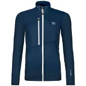 Ortovox Fleece Grid Jacket Women's (Maat - XL, Kleur - Deep-Ocean)