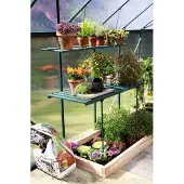 Vitavia Opvouwbare Tafel Aluminium Smaragd 120x56x81cm