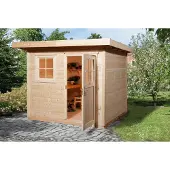 Weka Tuinhuis 170 - Onbehandeld - 235x240cm