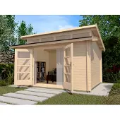 Weka Tuinhuis 158 - Onbehandeld - 380x300cm