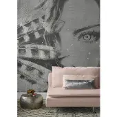 Overig Vliesbehang Vanilla Lime 14187 - Grijs - 2,70m X 450cm