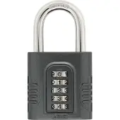 ABUS Combinatieslot Tcz7/65 - Zamak Gehard Stalen Beugel Hoge Veiligheid - Behuizing 65mm