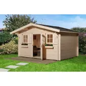 Weka Tuinhuis 135 - Onbehandeld - 380x300cm