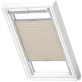 Velux plisségordijn FHL U04 1259S bruin