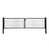 Giardino Dubbele Poort Napoli H 200 X L 2x200cm Zwart