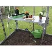 Vitavia Tafel Geanodiseerd Aluminium Met Polycarbonaat (pc) Beglazing 16mm 121x54x76cm