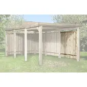 Weka Zijwand 20mm Voor Carport
