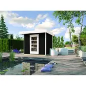 Weka Tuinhuis 172 - Antraciet - 235x241cm - 12,2 M³