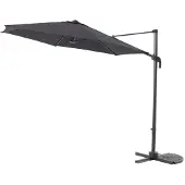 Central Park zweefparasol antraciet 2,9m