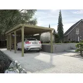 Weka Carport 617 Gr.2 Enkel 294x591cm