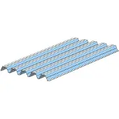 Solid Dakbedekking Carport Golfplaten Polycarbonaat 260 X 107 Cm