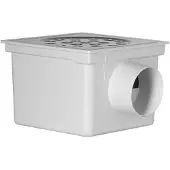Martens Vloerput Abs Rvs 403 20 X 20cm