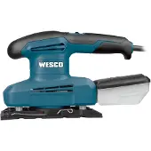 Wesco Ws4161 Vlakschuurmachine - 200w - 93x187mm