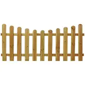 Overig Tuinhek - Hout - 80x180cm - Groen