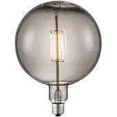 Home Sweet Home Ledfilamentlamp Globe G180 - Smoke - D18cm - Dimbaar - Warm Wit - E27 - 4w