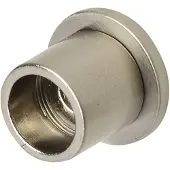 DecoMode Gordijnroede Steun Idd Strak Rvs Look 16mm - 2 Stuks