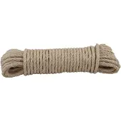 Sencys Hoogwaardig Touw - Gedraaid Sisal - Uv-bestendig - 8mm X 20m - Beige