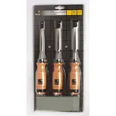 Sencys Houtbeitelset – 3 Stuks