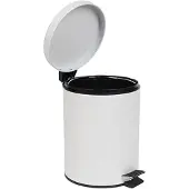 AquaVive 5l Pedal Bin Mat Wit