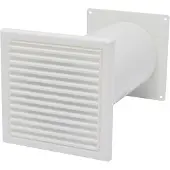Sencys Muurdoorvoerset Ø125mm 280-480mm Kunststof