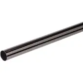 DecoMode Roede Zwart Nikkel 20mm 200cm