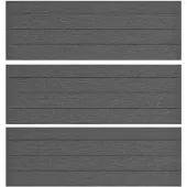 Keter Paneel Duotech Marly Grijs 180x60cm 3 Stuks