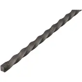 Alberts Vierkante Stang Gedraaid Ruwstaal Warm Gewalst 8x8mm 2m