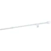Sencys - Gordijnroede - Verstelbaar - Wit - 125-175cm