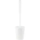 Spirella Wc-borstel Met Houder Pool - Kunststof - Wit