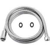 AquaVive Doucheslang - Anti-torsie - Universeel - Chroom - 80cm