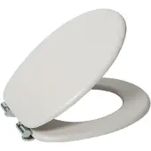 AquaVive Wc-bril - Mdf - Softclose - Verstelbaar - Wit Eik