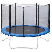 Overig Trampoline - Staal En Kunststof - 1 Persoon - Zwart - 244cm