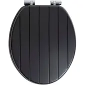 AquaVive Wc-bril Painting - Mdf - Softclose - Verstelbaar - Zwart