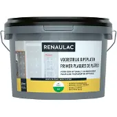 RENAULAC Voorstrijk Primer - Gipsplaten Muur En Plafond - Wit - 2,5l