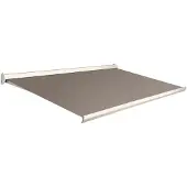 Domasol Knikarmscherm F10 Motor Schakelaar Ral9001 Taupe Doek D366 550x250cm
