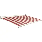 Domasol Knikarmscherm F10 - Crème - Doek D509 - Elektrisch - Uv-bestendig - 350x250cm