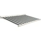 Domasol Knikarmscherm F10 - Crème - Doek D408 - Handmatig - Uv-bestendig - 500x300cm