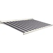 Domasol Knikarmscherm F10 - Crème - Doek D414 - Handmatig - Uv-bestendig - 350x300cm