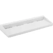 BASELINE Planchet - Kunststof - Schroeven - Wit - 48,5x15,5cm