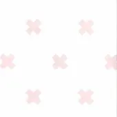 Praxis Vliesbehang Fabulous World 67104-3 - Roze - Wit - 10,00 M X 52 Cm